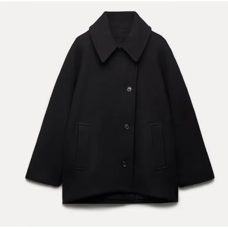 Jamie - Oversized uldfrakke