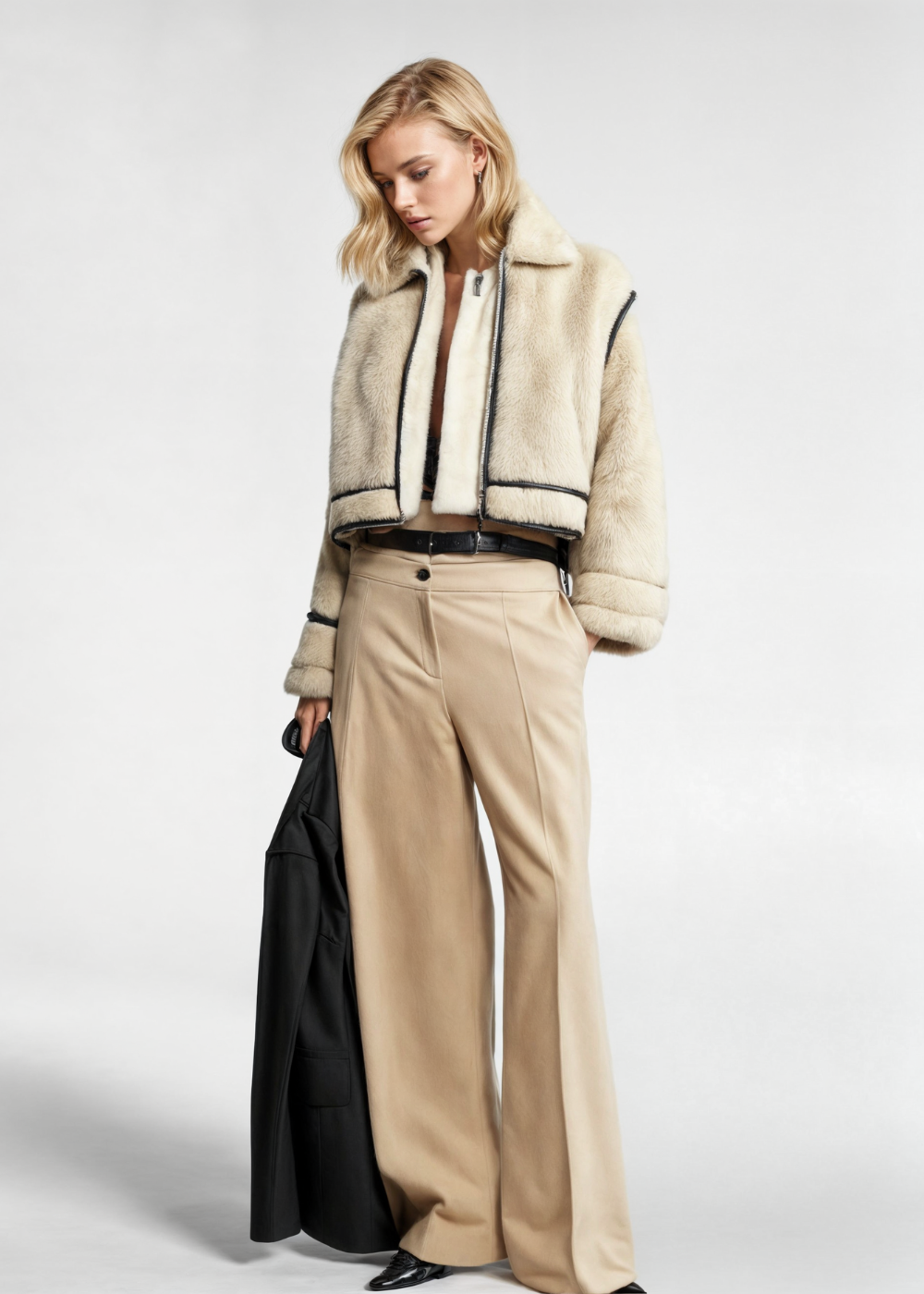 Sofie - Luksus Shearling Jakke