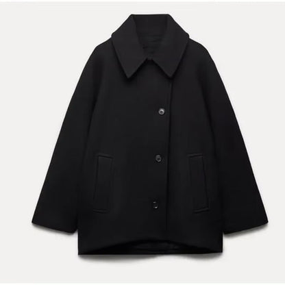 Jamie - Oversized uldfrakke